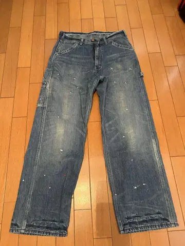 LEE 페인터 데님 배기 팬츠