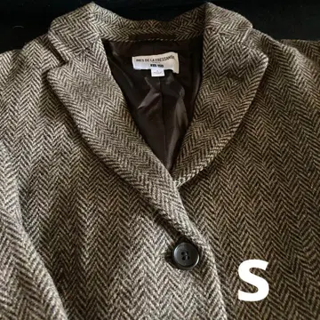 헤링본 무늬 테일러드 자켓 S 사이즈