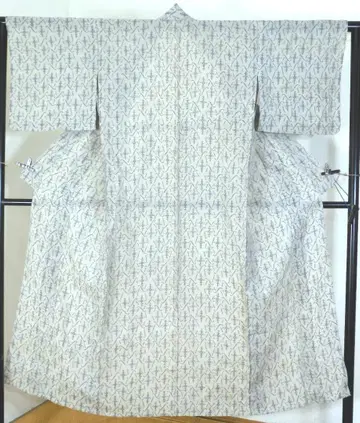 린넨 오지야 크레이프 원단 기모노 두꺼운 기모노 비침