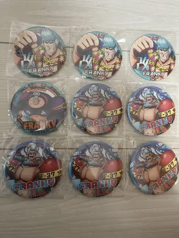 ONE PIECE 야라이 캔뱃지 프랭키