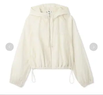 택 포함 새상품*FRAY I.D PUMA 시어 오간자 숏 블루종