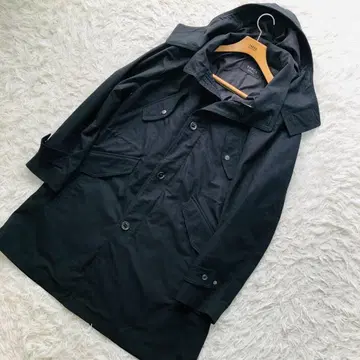 [레어 사이즈 50] EPOCA UOMO 후디드 코트 롱 기장 XL 상당