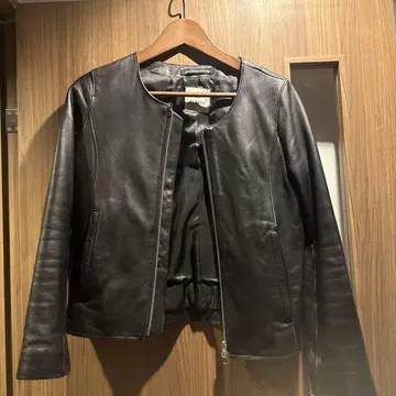 가격 인하합니다!! nano UNIVERSE 블랙 라이더 자켓 36