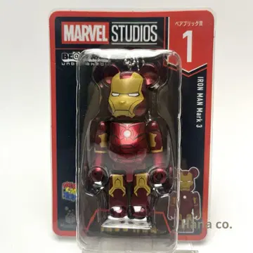 MARVEL 해피 복권 베어브릭상 1 아이언맨