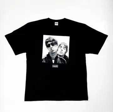 [ 공식 새상품 ] Oasis 사진 T셔츠 블랙 L 사이즈