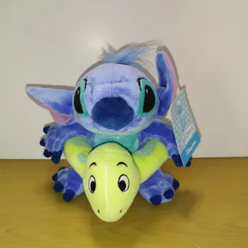 스티치 튜브 봉제 인형 디즈니 스토어 약 18cm 택 포함