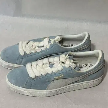 [ Puma ] 스웨이드 라이트 블루 스니커즈