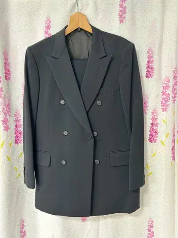 GILFORD 블랙 포멀 더블 수트