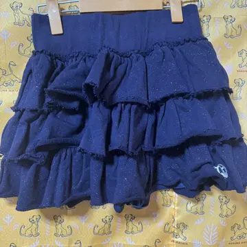 HTH 네이비 반짝이 스커트