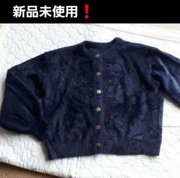 브라우니 포근포근 네이비 긴팔 가디건