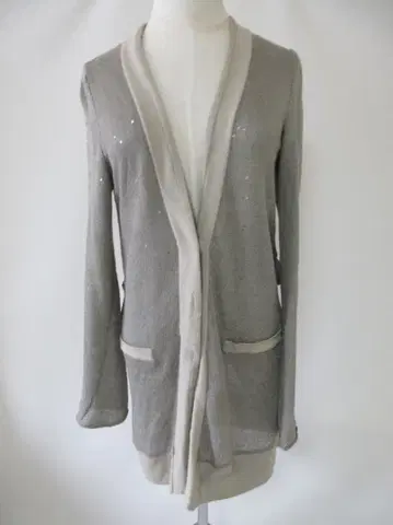 (O-21) BRUNELLO CUCINELLI 가디건 겉옷 스팽글