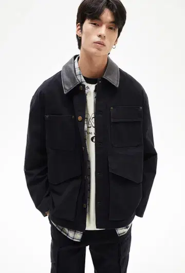 H&M 루즈핏 자켓 S ( M )