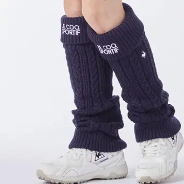 르꼬끄 스포르티브 레그 워머 네이비 골프