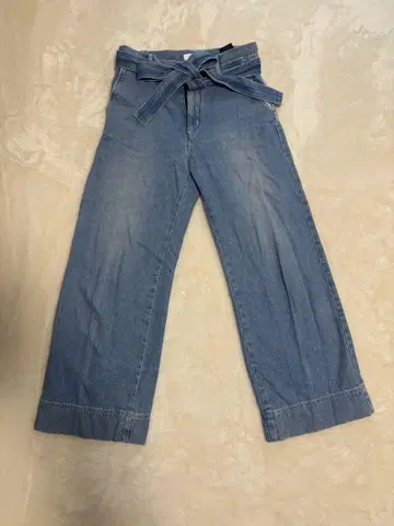 JILLJEAN 라이트 블루 와이드 데님 팬츠