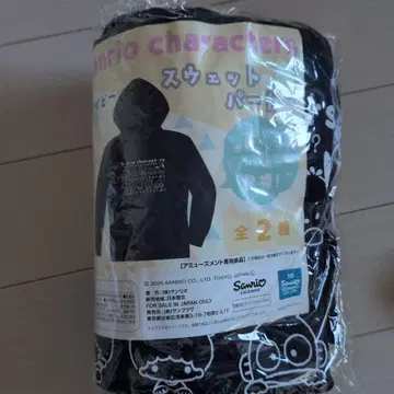 Sanrio 캐릭터 후드 맨투맨 네이비