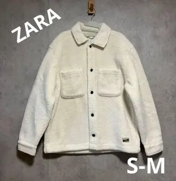 [ ZARA ] 보아 원단 셔츠 자켓