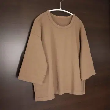 nest Robe 코튼 천축 빅 티셔츠