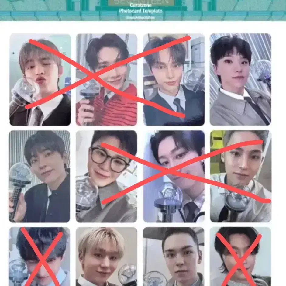 SEVENTEEN | 세븐틴 Seventeen NEW_ Carat Zone 7 cards on Bunjang