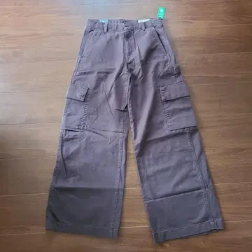 GAP 배기 카고 팬츠 사이즈 2 브라운