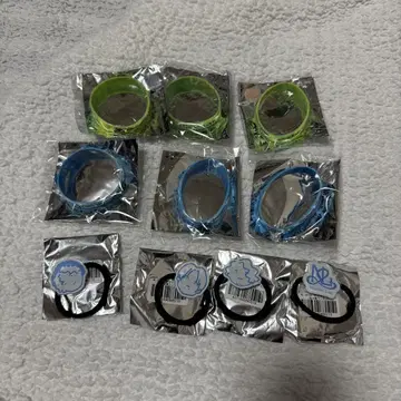 Natural Lag 러버 밴드 아크릴 머리끈