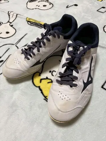 Mizuno 스파이크 25.5cm 화이트/네이비