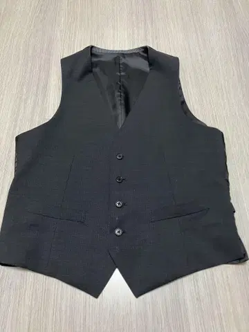 [새상품급] 수트 컴퍼니 리버서블 베스트 그레이