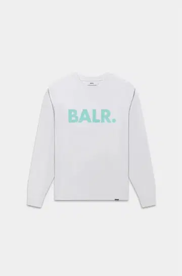 [ 일본 한정판 ] JP BALR. L/S T-SHIRT - WHITE