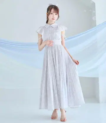 rosemuse 플리츠 플로럴 프린트 드레스
