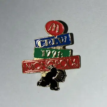 맥도날드 모노폴리 pins 핀 배지