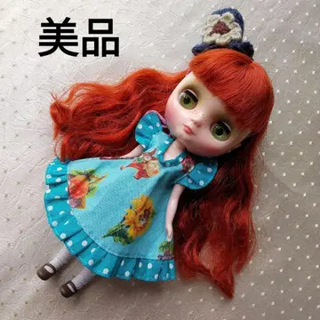 새상품급 [미디 브라이스] 본체 꽃무늬 드레스 양말 신발 장식 모자