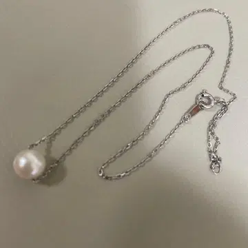 긴자 보석의 미와 진주 심플 목걸이