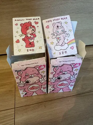 팝마트 Zsiga x Care Bears 시리즈 케어베어 2개