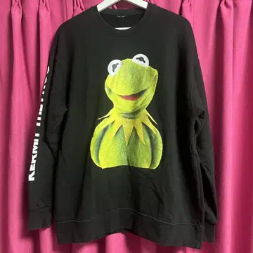 WHITELAND KERMIT THE FROG 맨투맨 프리 사이즈
