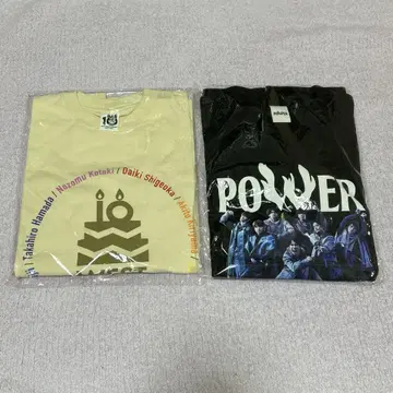 WEST. CD 구매 혜택 T셔츠 2종 세트 POWER 하트/ FATE