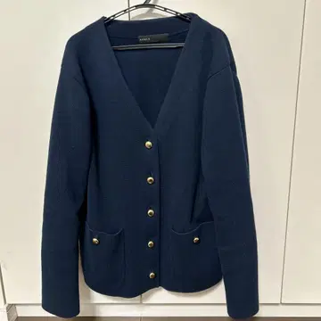 노블 노카라 밀라노립 자켓 가디건 noble