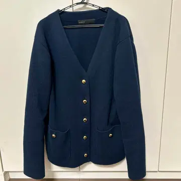 노블 노카라 밀라노립 자켓 가디건 noble