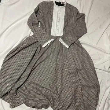 meltie 원피스 체크 가을/겨울 롱 원피스