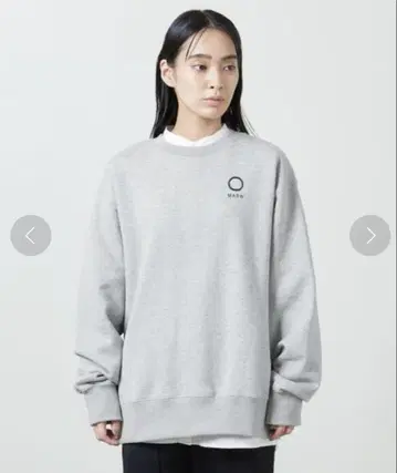MARW UNITED ARROWS 프린트 맨투맨 그레이