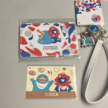 [판매종료] 미야쿠미야코 ICOCA 이코짱 콜라보 패스 케이스
