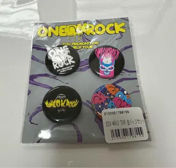 ONE OK ROCK 2024 world tour 캔 배지 세트 B