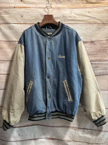 USED [ GEAR ] 데님 바시티 자켓
