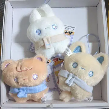 moon friends 포근포근 머플러 마스코트 (전 3종) 컴프