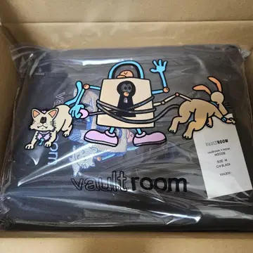 nqrse vaultroom HOODIE BLACK M 사이즈