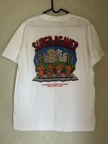 SUPER BEAVER T셔츠 M 사이즈