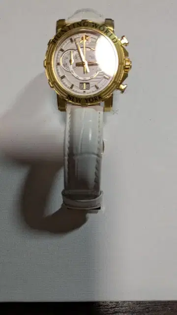 HUNTING WORLDNew York 크로노그래프 시계 골드
