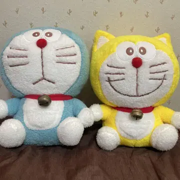 도라에몽 봉제 인형 2체 세트