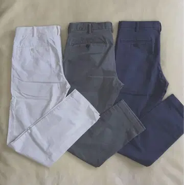 새상품급 유니클로 치노 팬츠 3개 세트 L