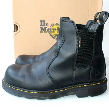 Dr.MARTENS SAFETY SHOE 사이드 고어 부츠 스틸토