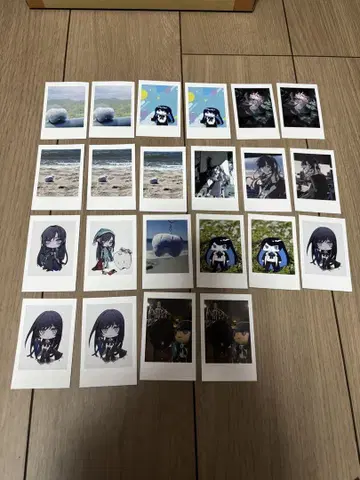 Ado 모나리자의 옆얼굴 폴라로이드풍 트레이딩 카드