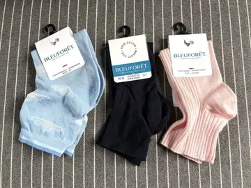 BLEUFORET 블루포레 양말 3종 세트